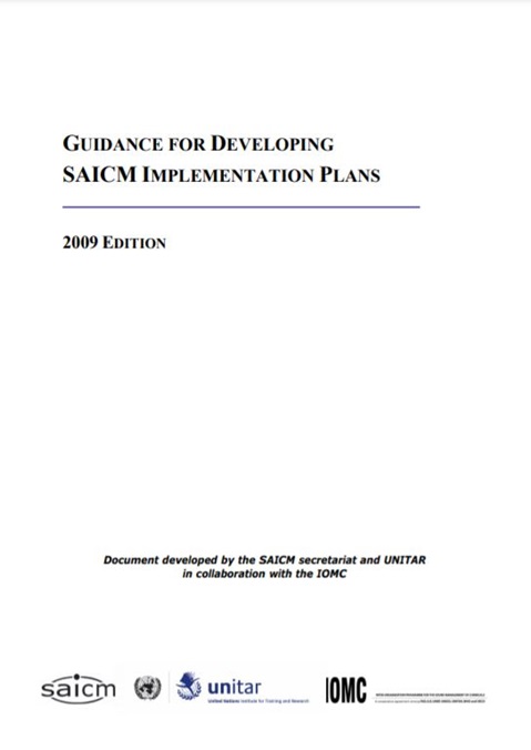Guidance for Developing SAICM Implementation Plans